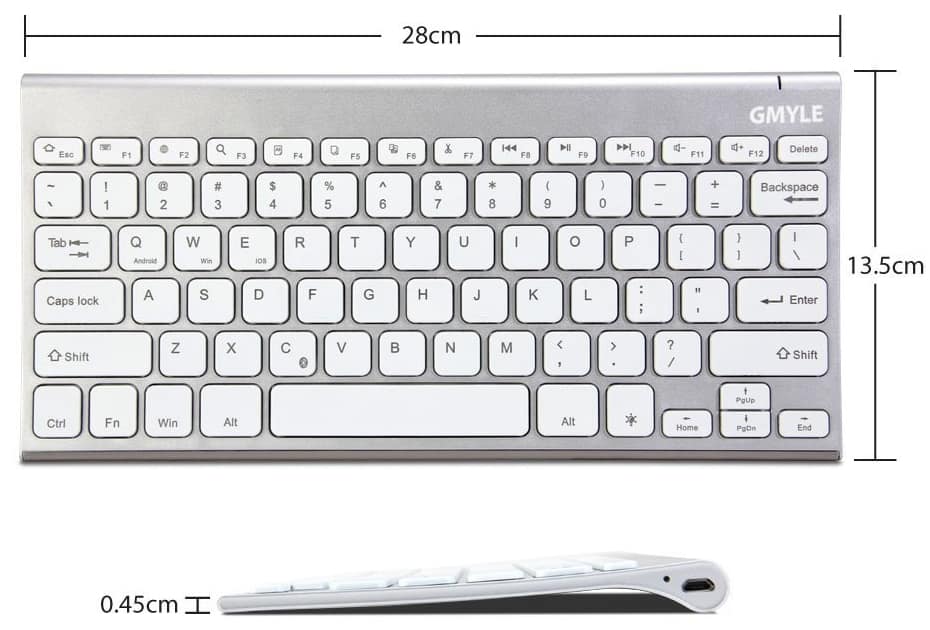 GMYLE Backlit Keyboard