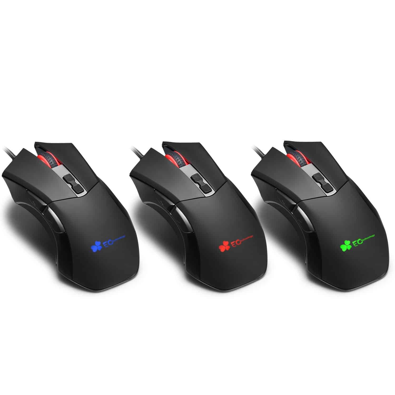 EC tech mouse with lights
