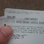 Busch Gardens Ticket