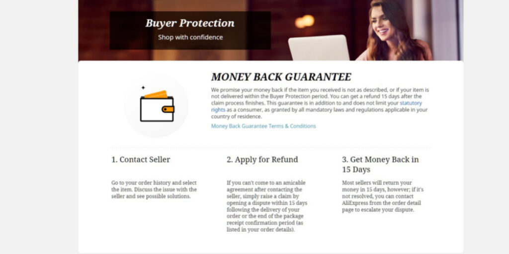 Aliexpress buyer protection
