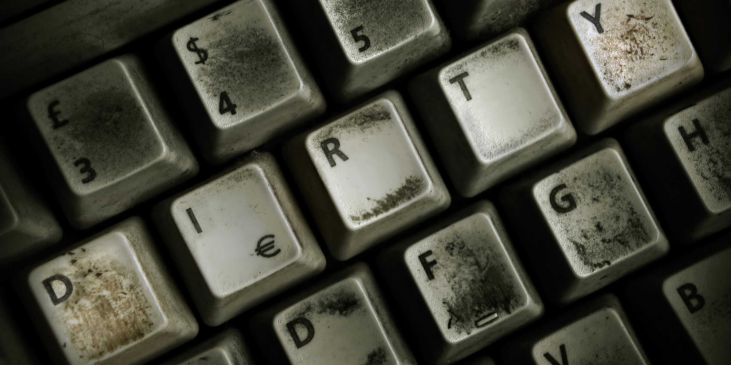 dirty pc keyboard