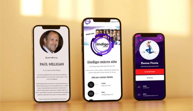 Phone Site Mockup 2