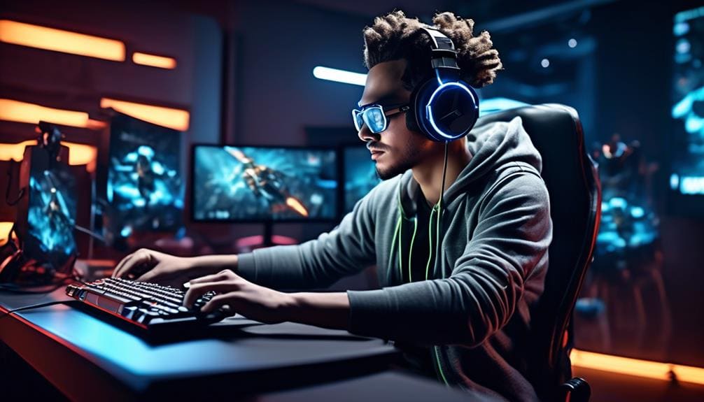 gaming headsets for glasses