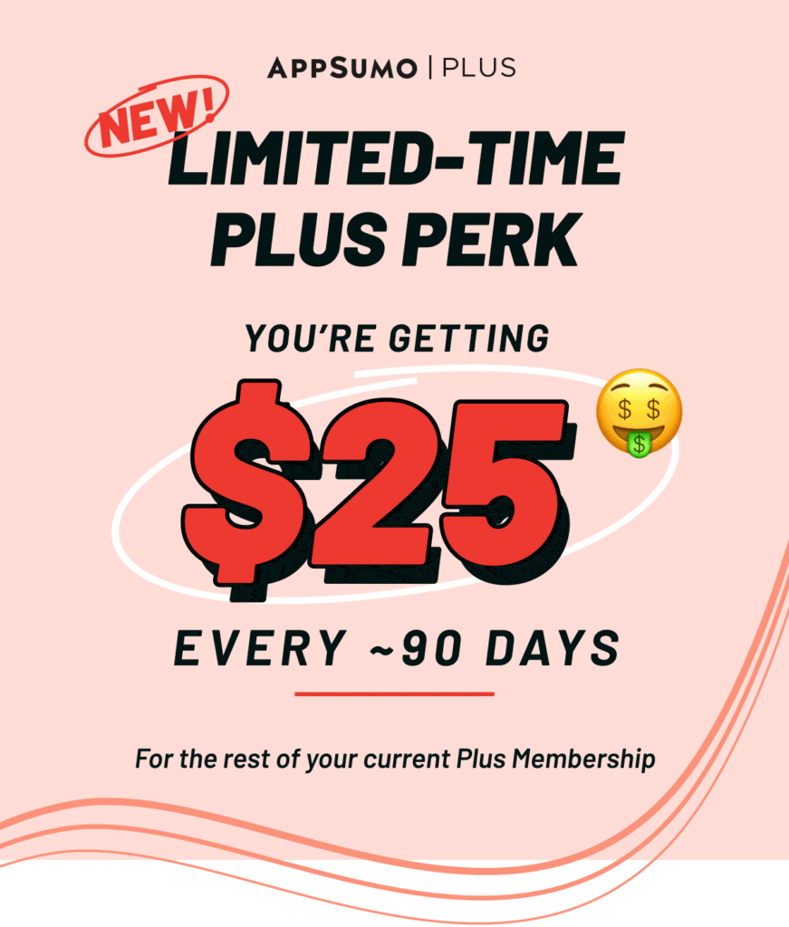 appsumo plus perk