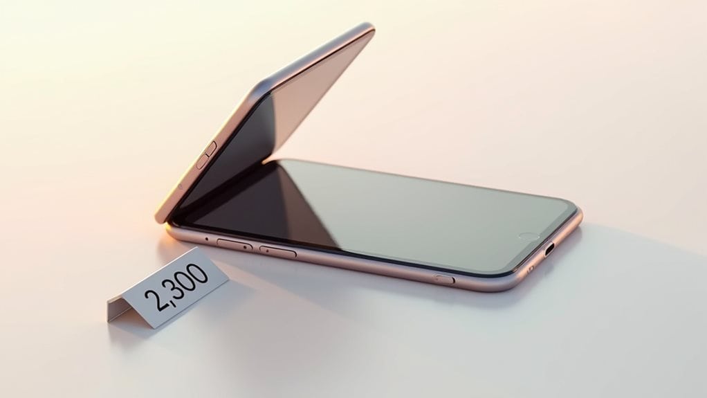 high price for foldable
