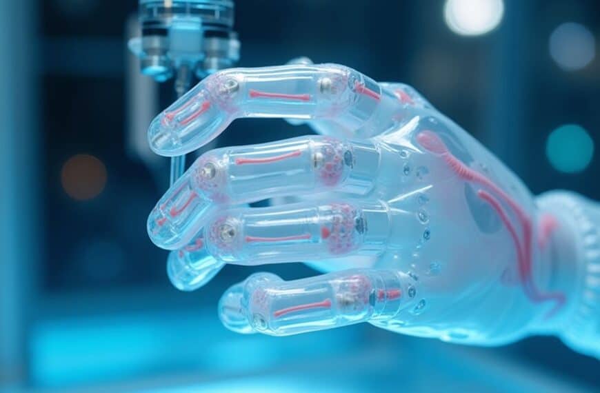 living robotic hand innovation