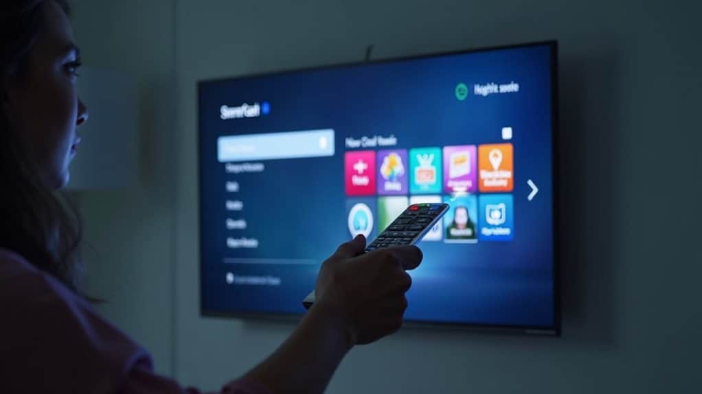 delete apps using smartcast