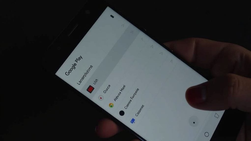 google play account settings