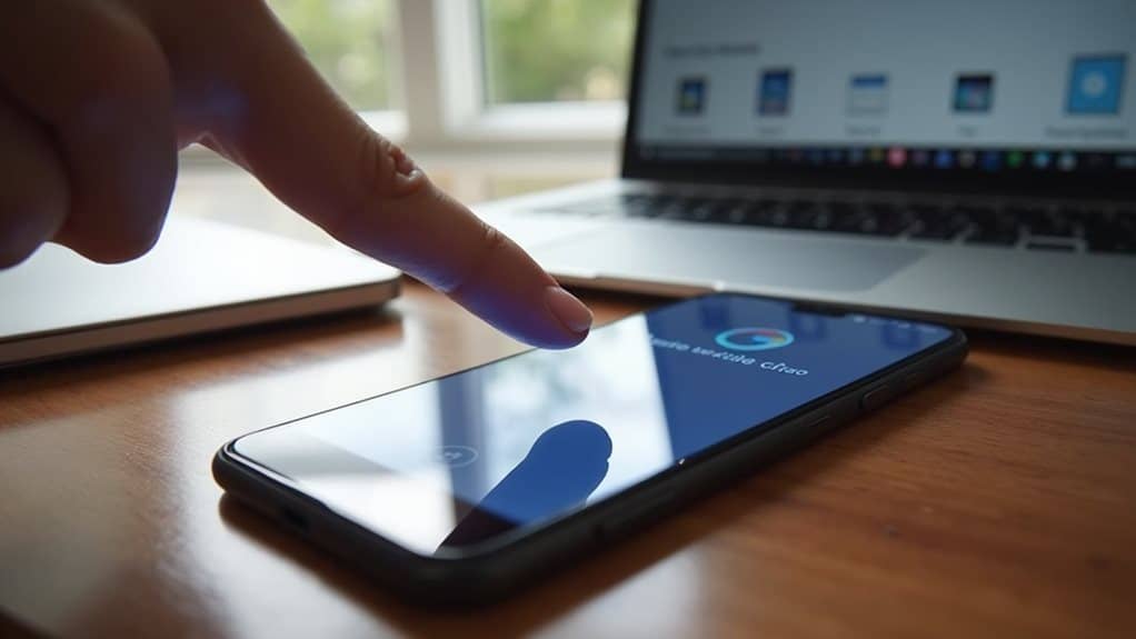 remove google account device