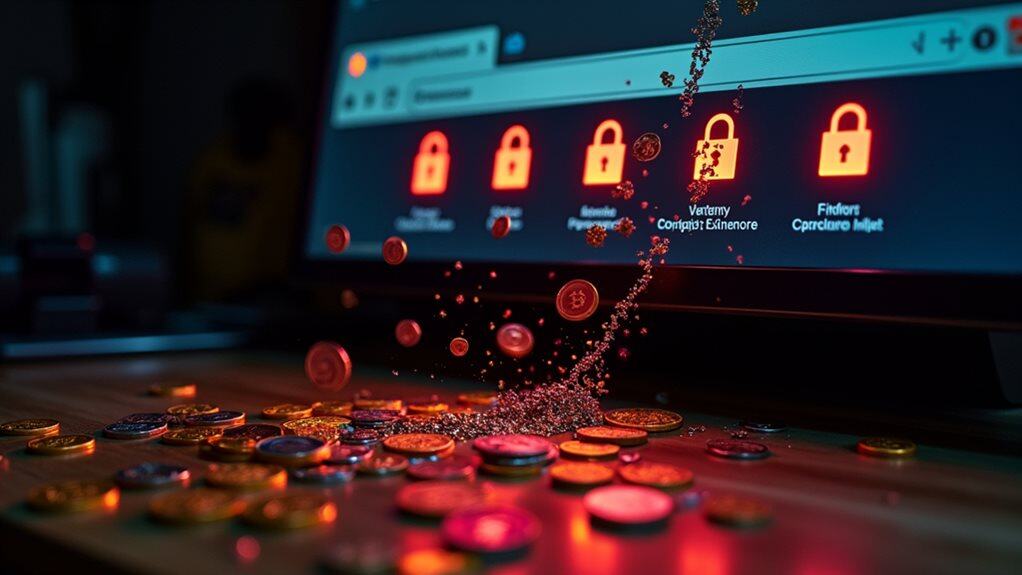 malicious extensions stealing cryptocurrency