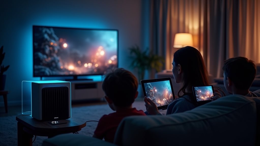 centralized media access hub