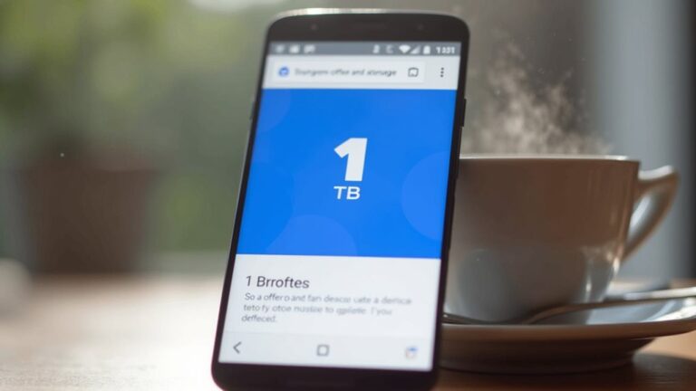 google offers 1 tb storage
