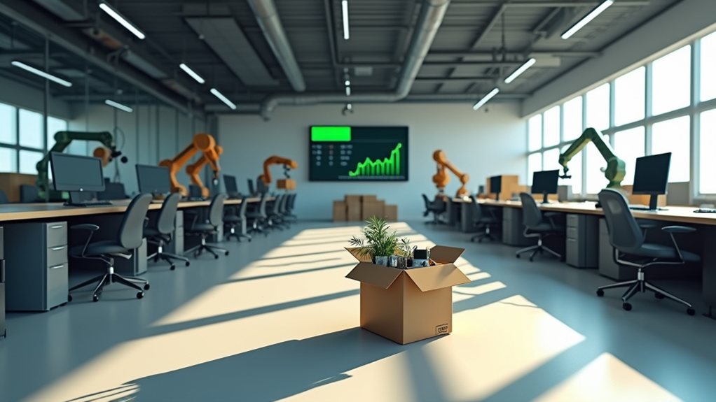 job cuts amid profits