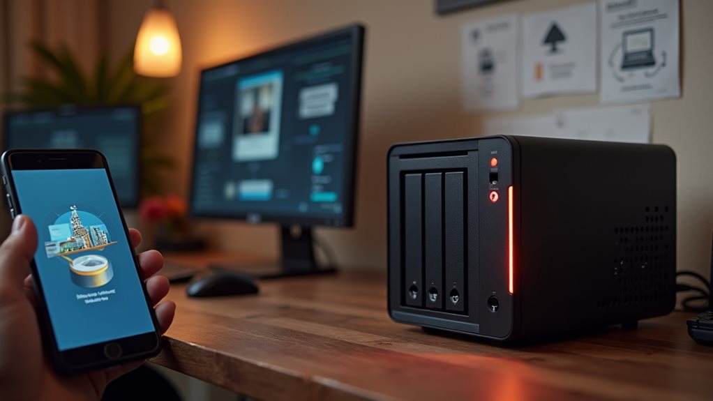 nas offline configuration steps