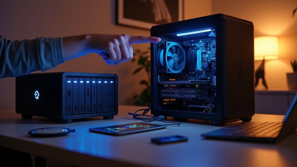 nas versus server comparison