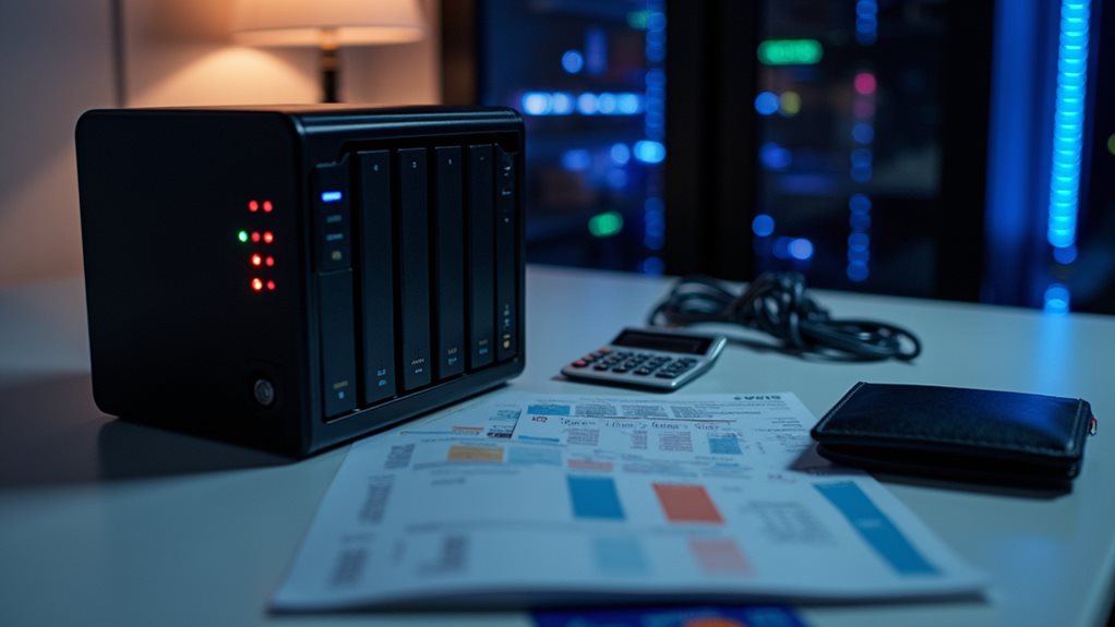 nas vs server cost differences