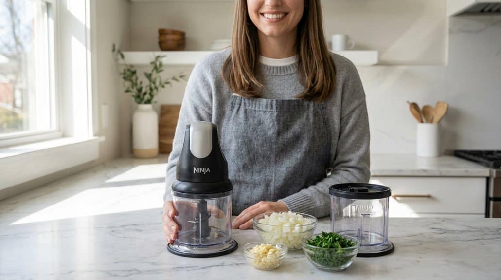 compact efficient food chopper