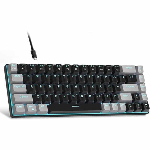 MageGee 60% Mechanical Gaming Keyboard 68 Keys