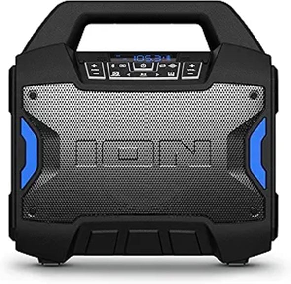 ION Tailgater Boom Portable Bluetooth Speaker 60W