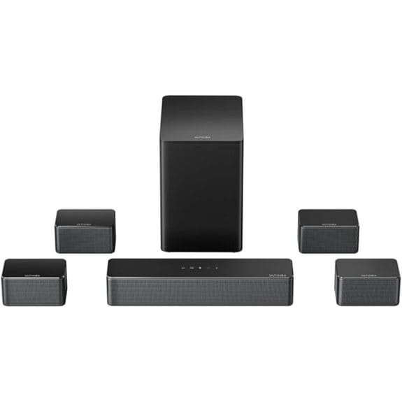 ULTIMEA 7.1ch Soundbar with Wireless Subwoofer D70