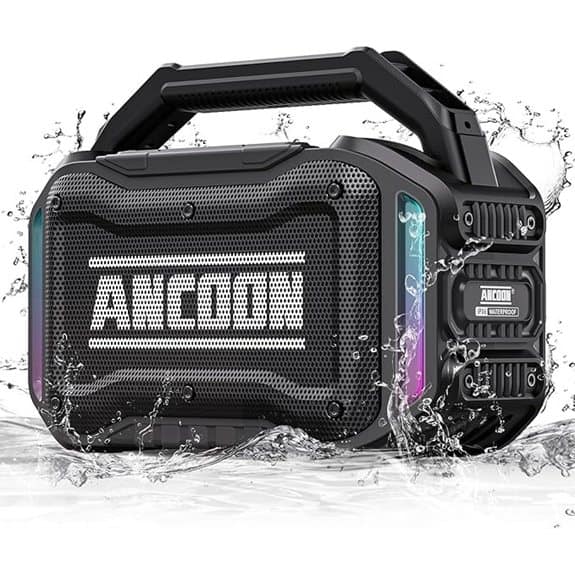 ANCOON Bluetooth Speaker 80W IPX6 20H TWS