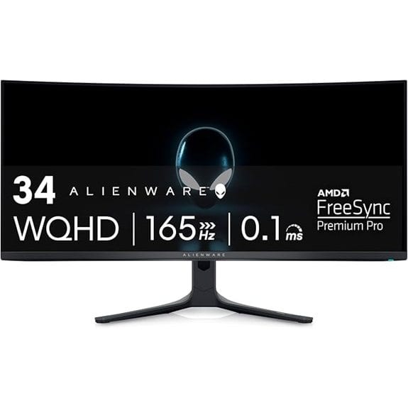 Alienware 34in QD-OLED Curved Gaming Monitor AW3423DWF