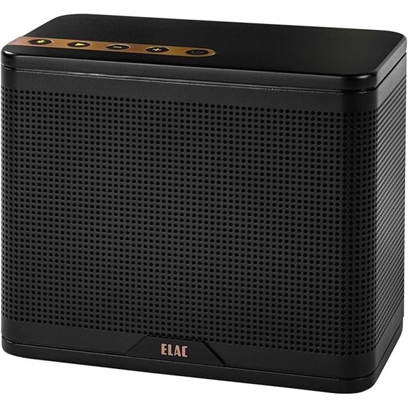 ELAC NAVA100 Portable Bluetooth Speaker in Black (Black)