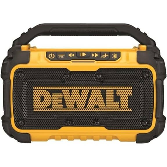 DEWALT 20V MAX Bluetooth Speaker with Phone Holder