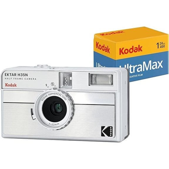 Kodak EKTAR H35N Half-Frame Camera Bundle