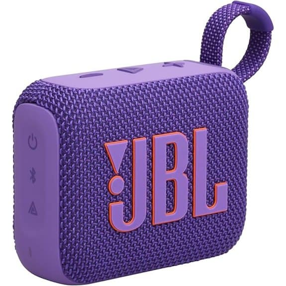 JBL Go 4 Portable Waterproof Bluetooth Speaker