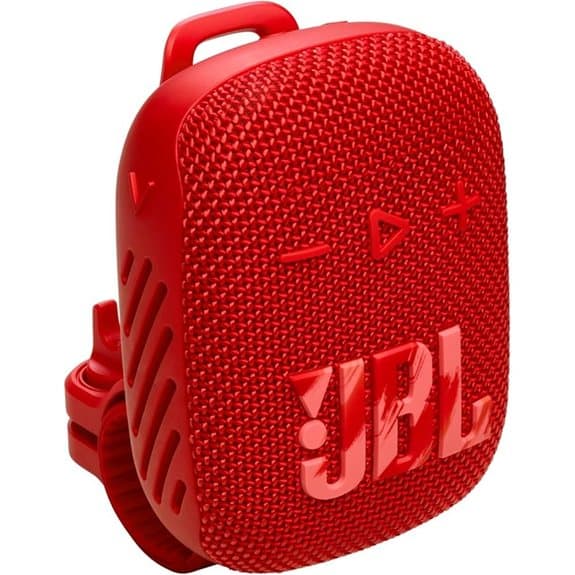 JBL Wind 3S - Slim Handlebar Bluetooth Speaker (Red)