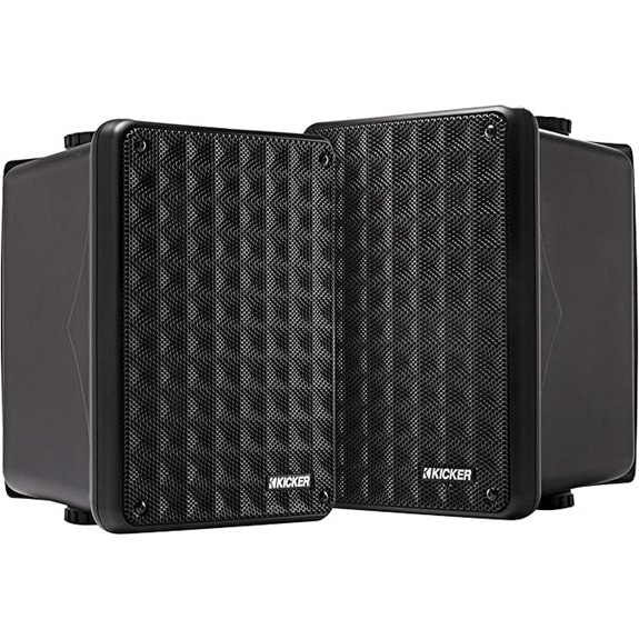 KICKER KB6B 2-Way Indoor/Outdoor Speakers