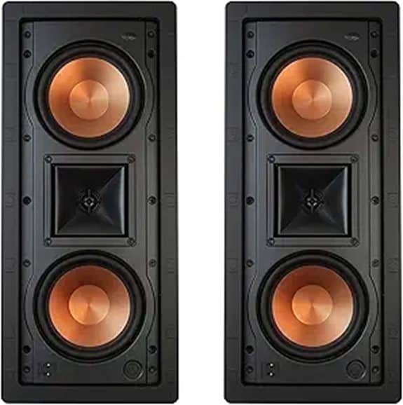 Klipsch R-5502-W II LCR In-Wall Speaker (2-Pack)