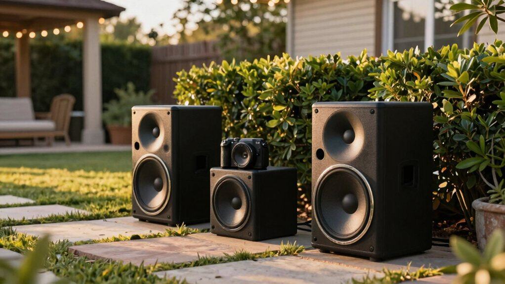 outdoor speakers with rich sound