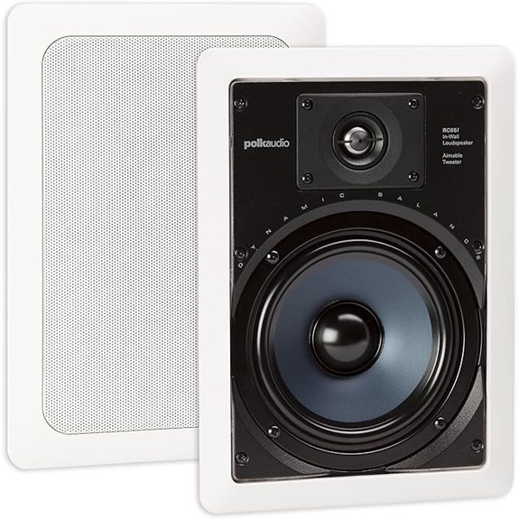 Polk RC65i 2-Way In-Wall 6.5 Speakers (2)