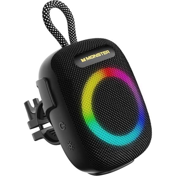 Monster S300 Portable Bluetooth Bike Speaker IPX7