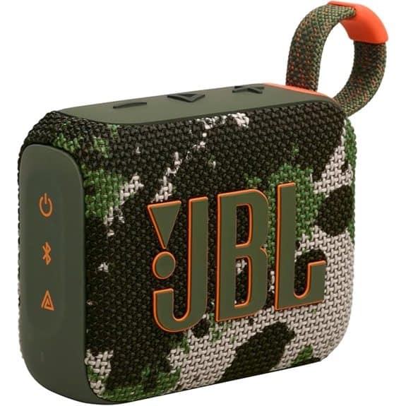 JBL Go 4 Portable Waterproof Speaker with Bass