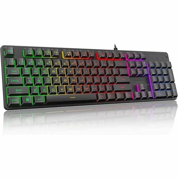 Redragon K521 Rainbow LED Wired Gaming Keyboard