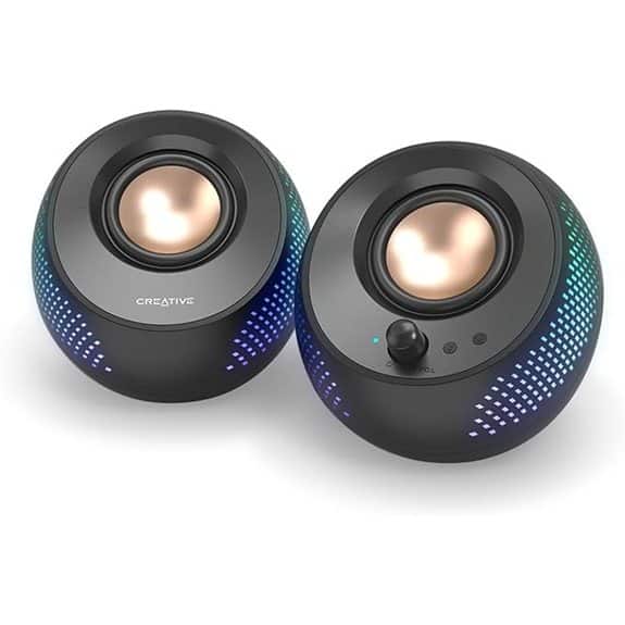 Creative Pebble X 2.0 USB-C Speakers with RGB