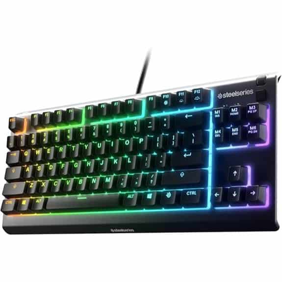 SteelSeries Apex 3 TKL RGB Keyboard Black