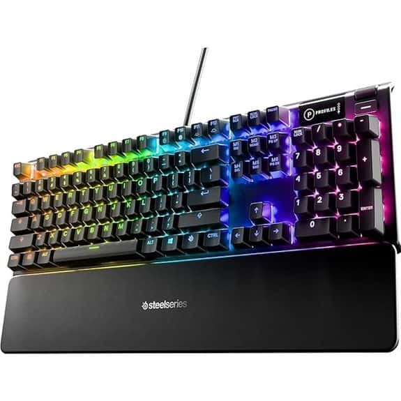 SteelSeries Apex 5 Hybrid Mechanical Keyboard with OLED