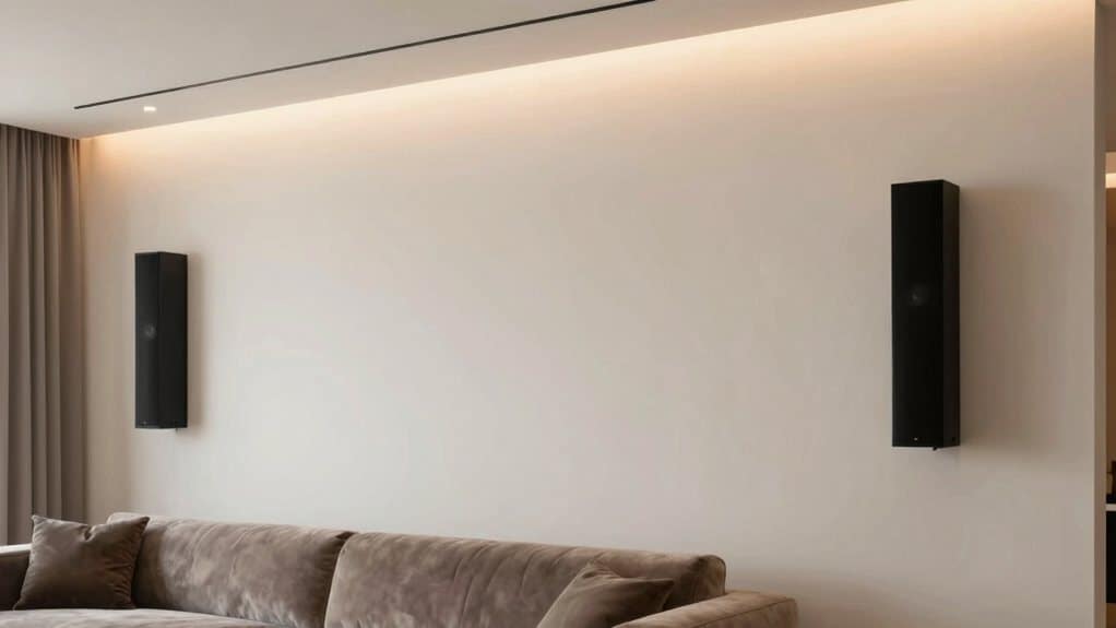 Top-Lautsprecher für die Wandmontage