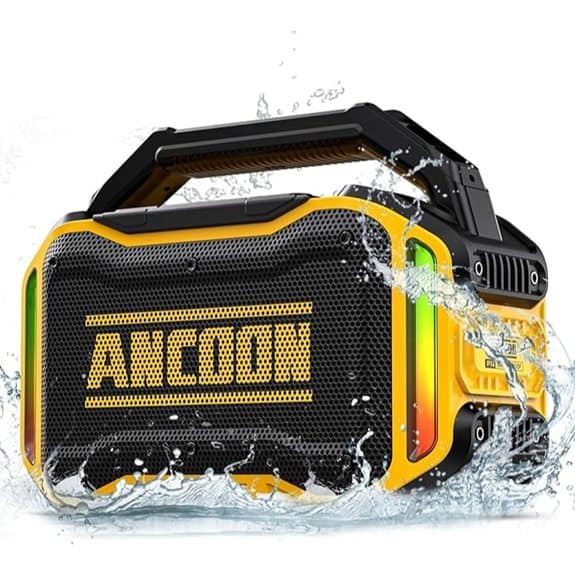 ANCOON 80W Bluetooth Waterproof Speaker with TWS