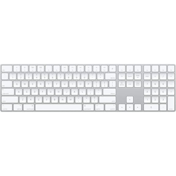 Apple Magic Keyboard with Numeric Keypad (Wireless) White