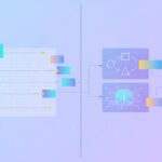 Illustration of a modern social media scheduling and AI content repurposing dashboard with a visual calendar and connected automation flows across multiple platforms.
