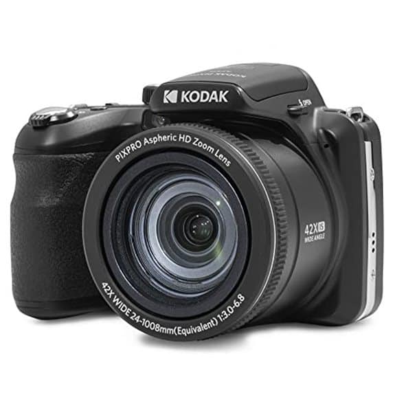 KODAK PIXPRO AZ425 20MP Digitalkamera 42-fach optischer Zoom OIS Schwarz