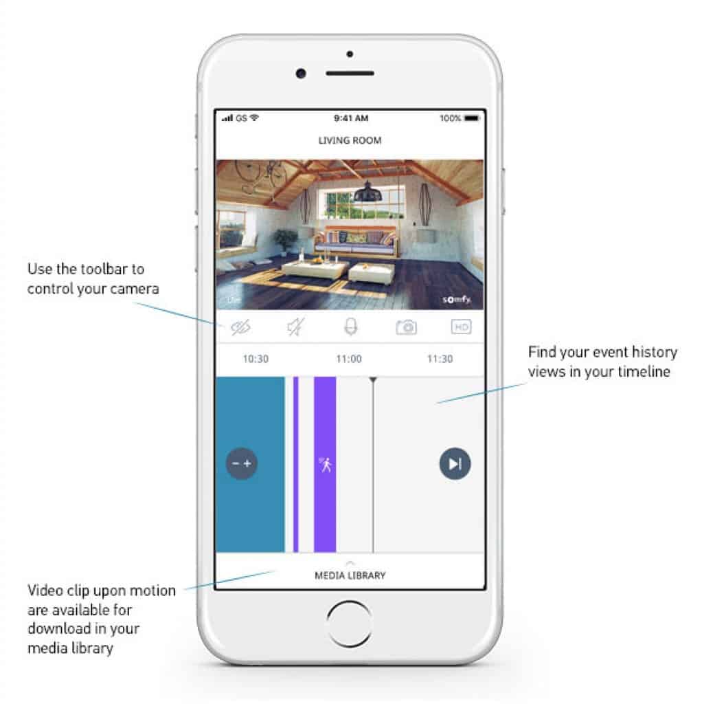 Somfy Protect App