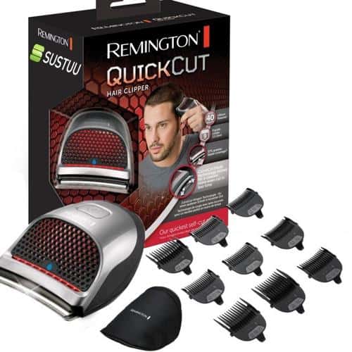 remington quick cut hair clippers with 9 comb lengths