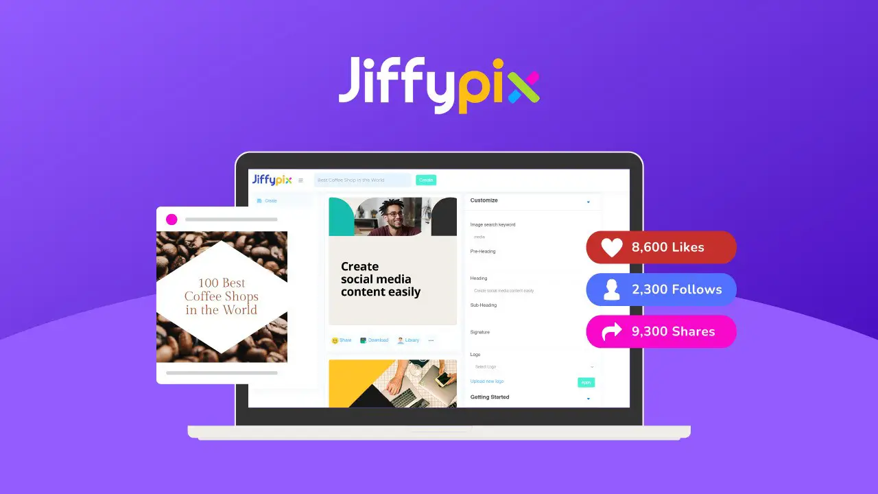 Jiffypix review header